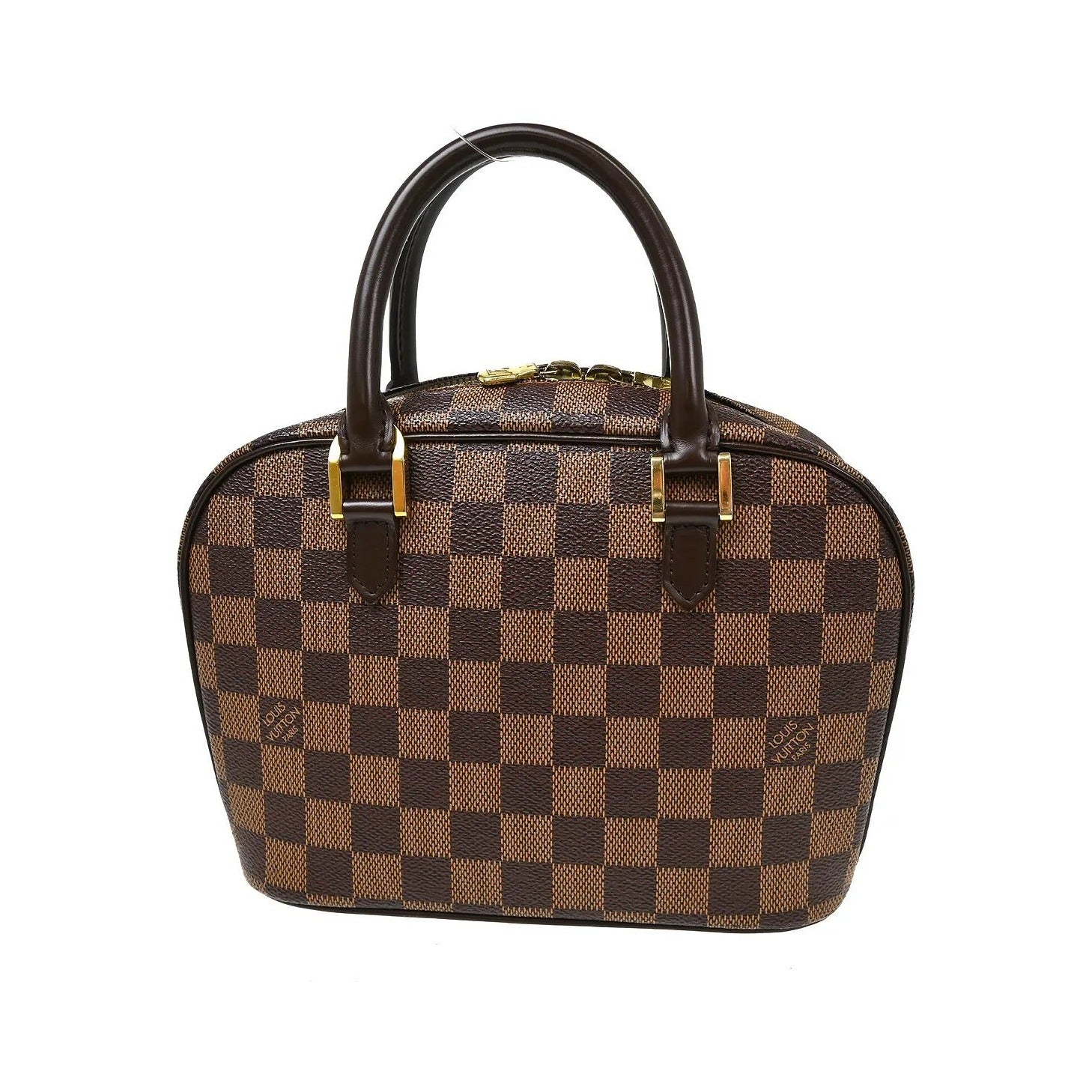 Louis Vuitton Sarria Damier, Brown, Canvas, Handbag