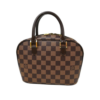 Louis Vuitton Sarria Damier, Brown, Canvas, Handbag