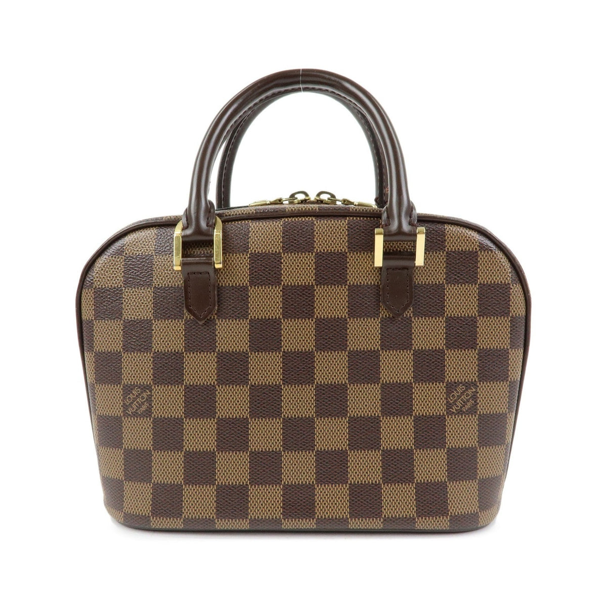 Louis Vuitton Sarria Damier, Brown, Canvas, Handbag