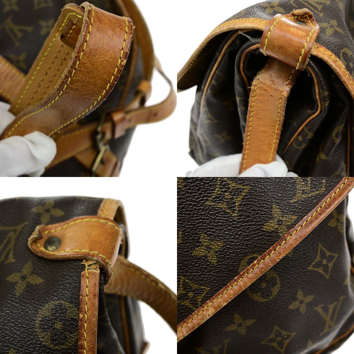 Louis Vuitton Saumur Handbag - Brandsamsara