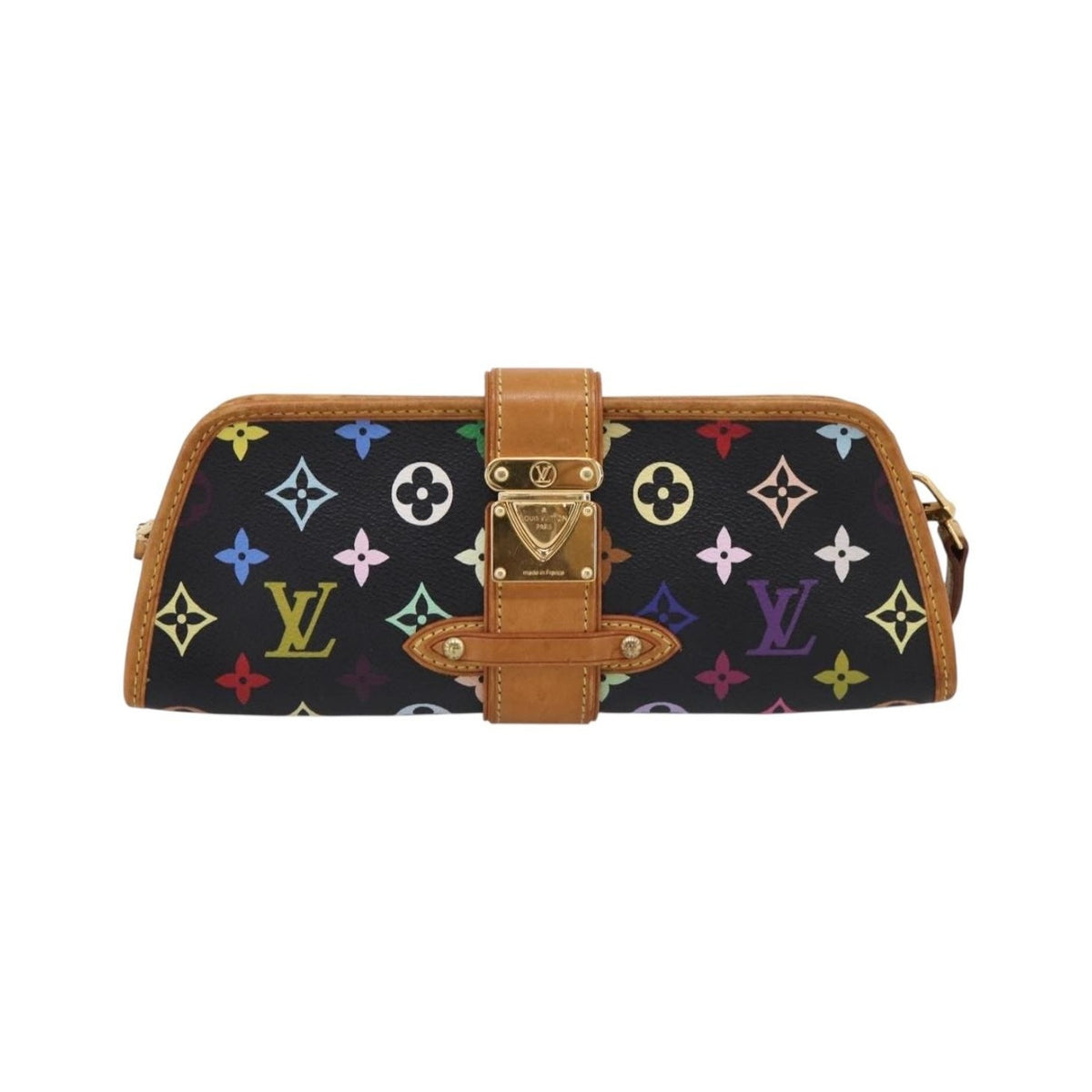 Louis Vuitton Shirley Monogram Multicolor, Black, Canvas, Handbag