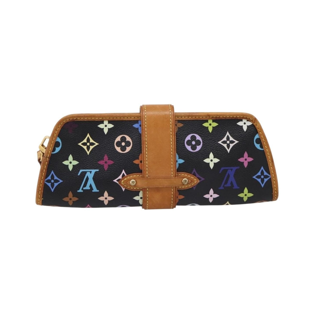 Louis Vuitton Shirley Monogram Multicolor, Black, Canvas, Handbag