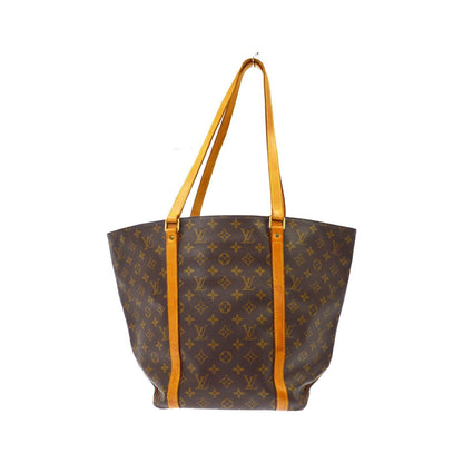 Louis Vuitton Shopping Sac Monogram Canvas, Brown, Canvas, Handbag