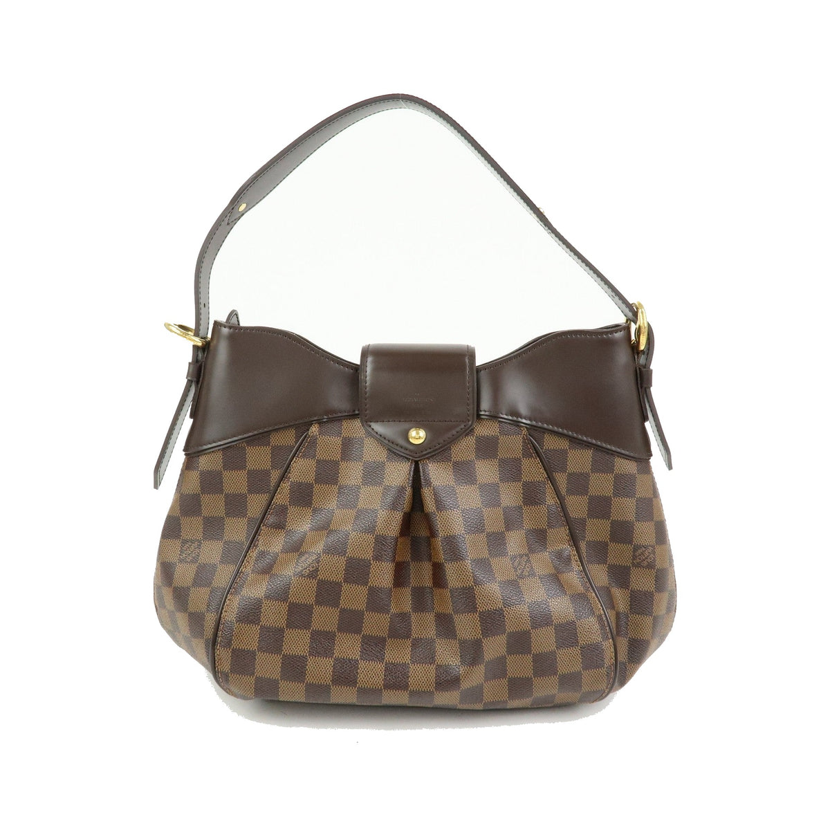 Louis Vuitton Sistina Damier, Brown, Canvas, Handbag