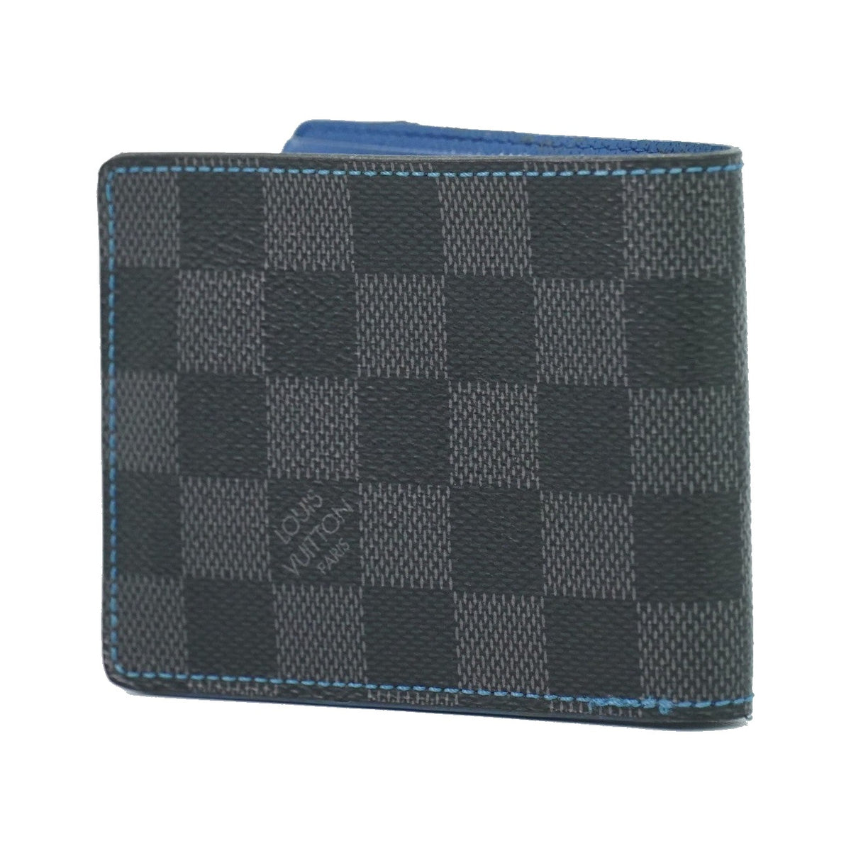 Louis Vuitton Slender Damier Graphite, Black, Canvas, Wallet