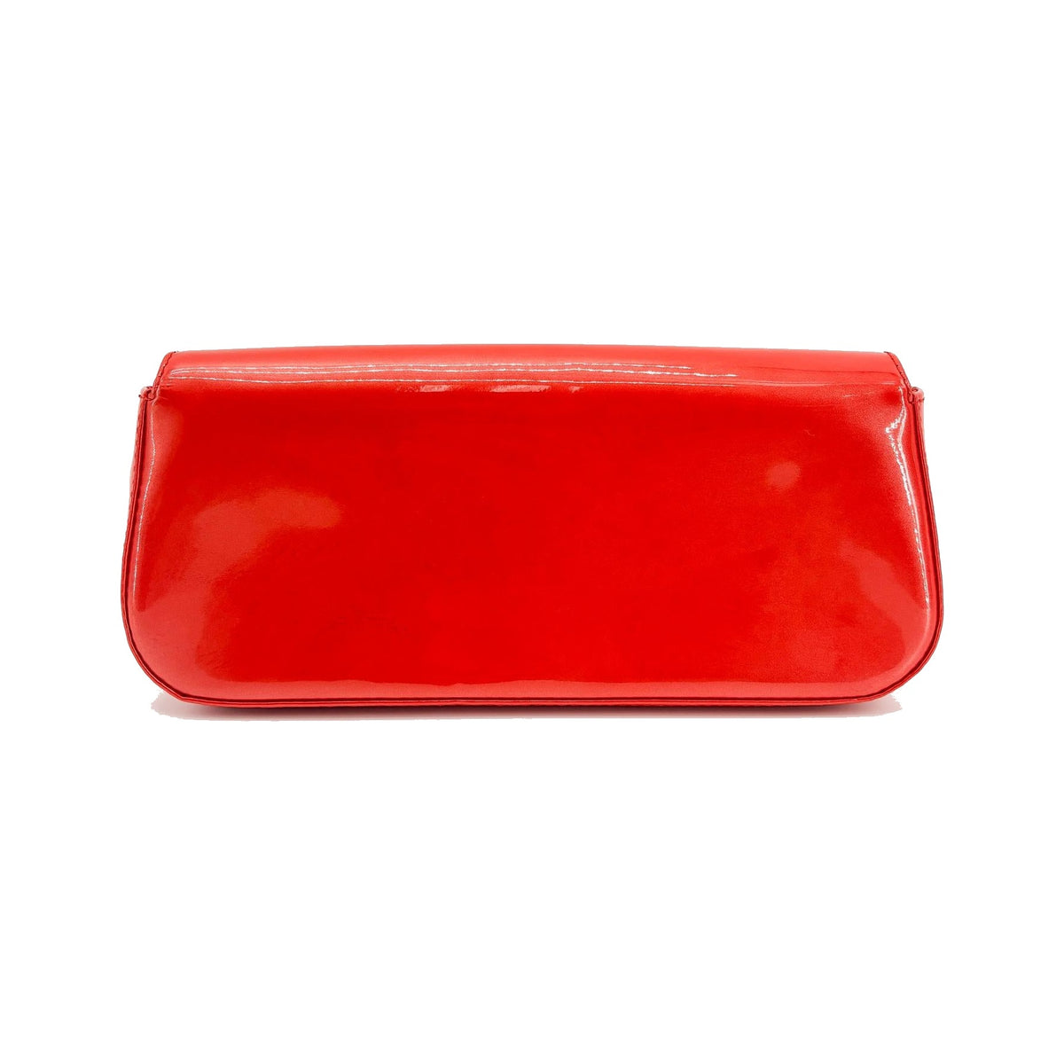 Louis Vuitton Sobe Clutch Patent, Red, Patent Leather, Clutch