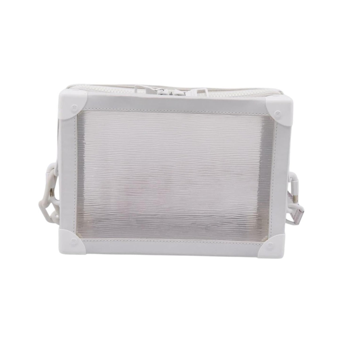 Louis Vuitton Soft Trunk Limited Edition Epi Plage PVC, Clear, Leather, Handbag