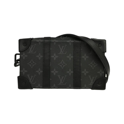 Louis Vuitton Soft Trunk Monogram Eclipse Canvas, Black, Canvas, Clutch