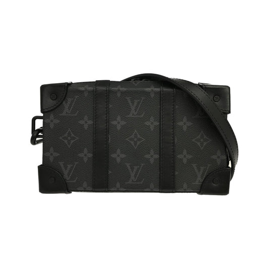 Louis Vuitton Soft Trunk Monogram Eclipse Canvas, Black, Canvas, Clutch