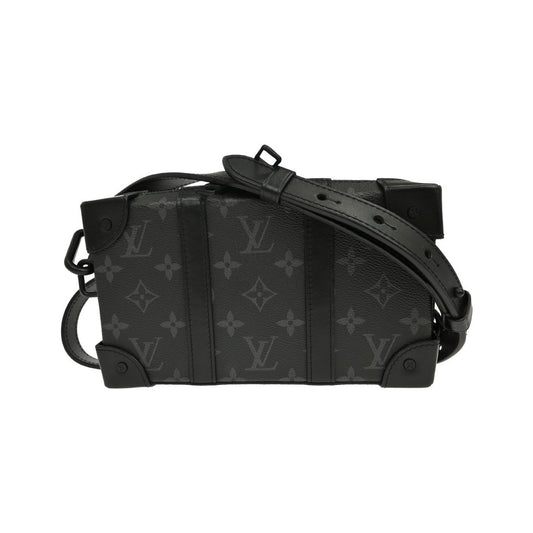 Louis Vuitton Soft Trunk Monogram Eclipse Canvas, Black, Canvas, Clutch
