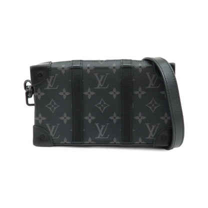 Louis Vuitton Soft Trunk Monogram Eclipse Canvas, Black, Canvas, Wallet