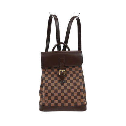 Louis Vuitton Soho Damier, Brown, Canvas, Backpack