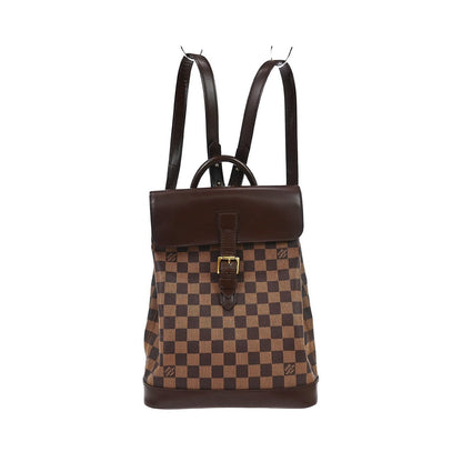 Louis Vuitton Soho Damier, Brown, Canvas, Backpack