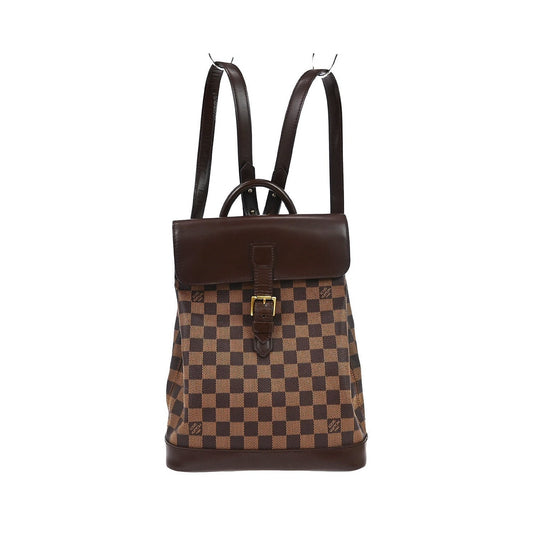 Louis Vuitton Soho Damier, Brown, Canvas, Backpack