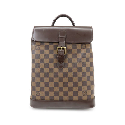 Louis Vuitton Soho Damier, Brown, Canvas, Backpack