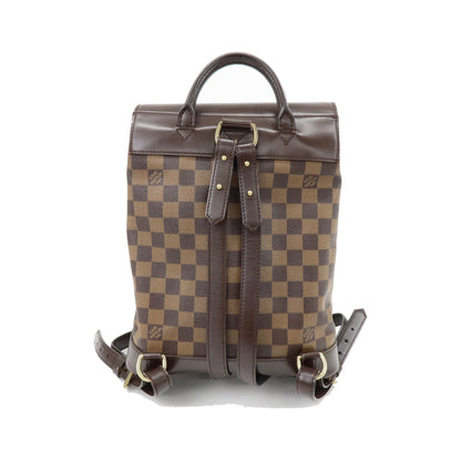 Louis Vuitton Soho Damier, Brown, Canvas, Backpack