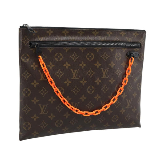 Louis Vuitton Solar Ray A4 Monogram Canvas, Brown, Canvas, Clutch