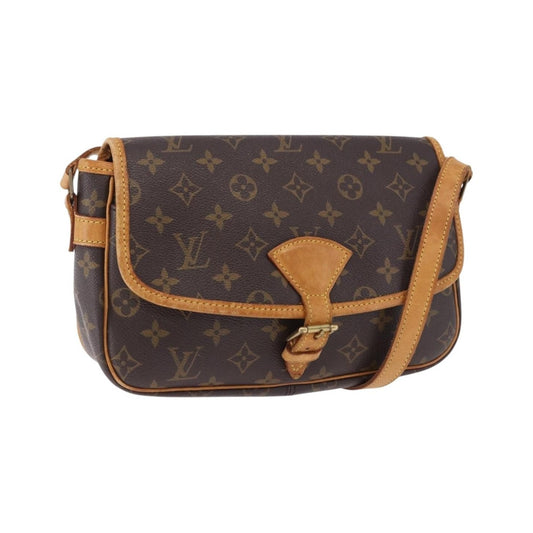 Louis Vuitton Sologne Monogram, Brown, Canvas, Shoulder Bag