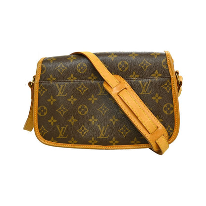 Louis Vuitton Sologne Monogram Canvas, Brown, Canvas, Shoulder Bag