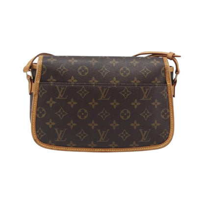 Louis Vuitton Sologne Monogram Canvas, Brown, Canvas, Handbag