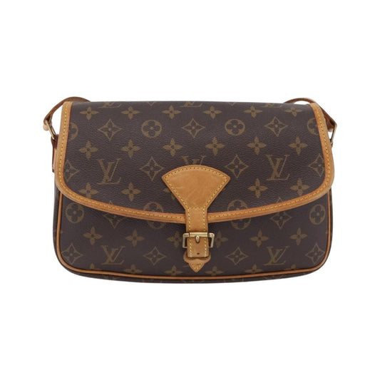 Louis Vuitton Sologne Monogram Canvas, Brown, Canvas, Handbag