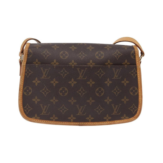 Louis Vuitton Sologne Monogram Canvas, Brown, Canvas, Handbag