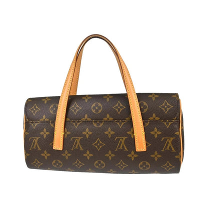 Louis Vuitton Sonatine Monogram Canvas, Brown, Canvas, Handbag