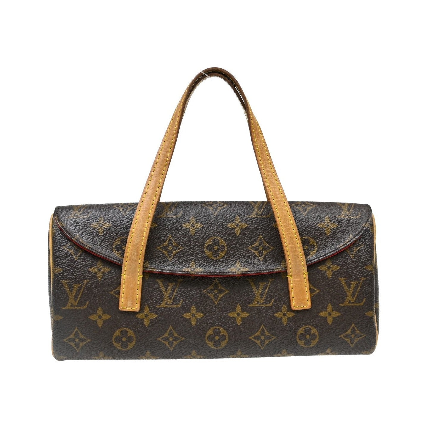 Louis Vuitton Sonatine Monogram Canvas, Brown, Canvas, Handbag