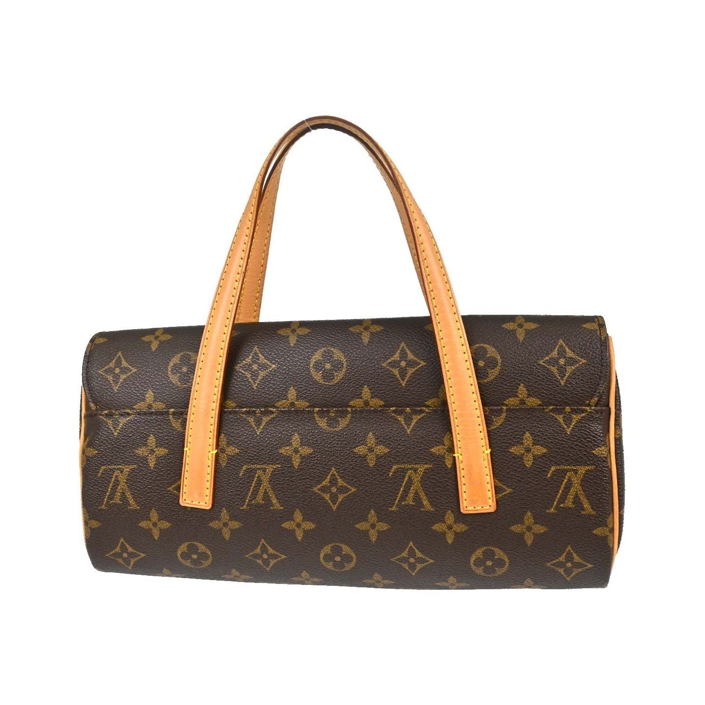 Louis Vuitton Sonatine Monogram Canvas, Brown, Canvas, Handbag