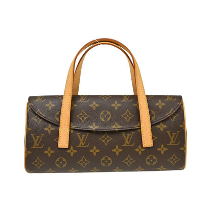 Louis Vuitton Sonatine Monogram Canvas, Brown, Canvas, Handbag