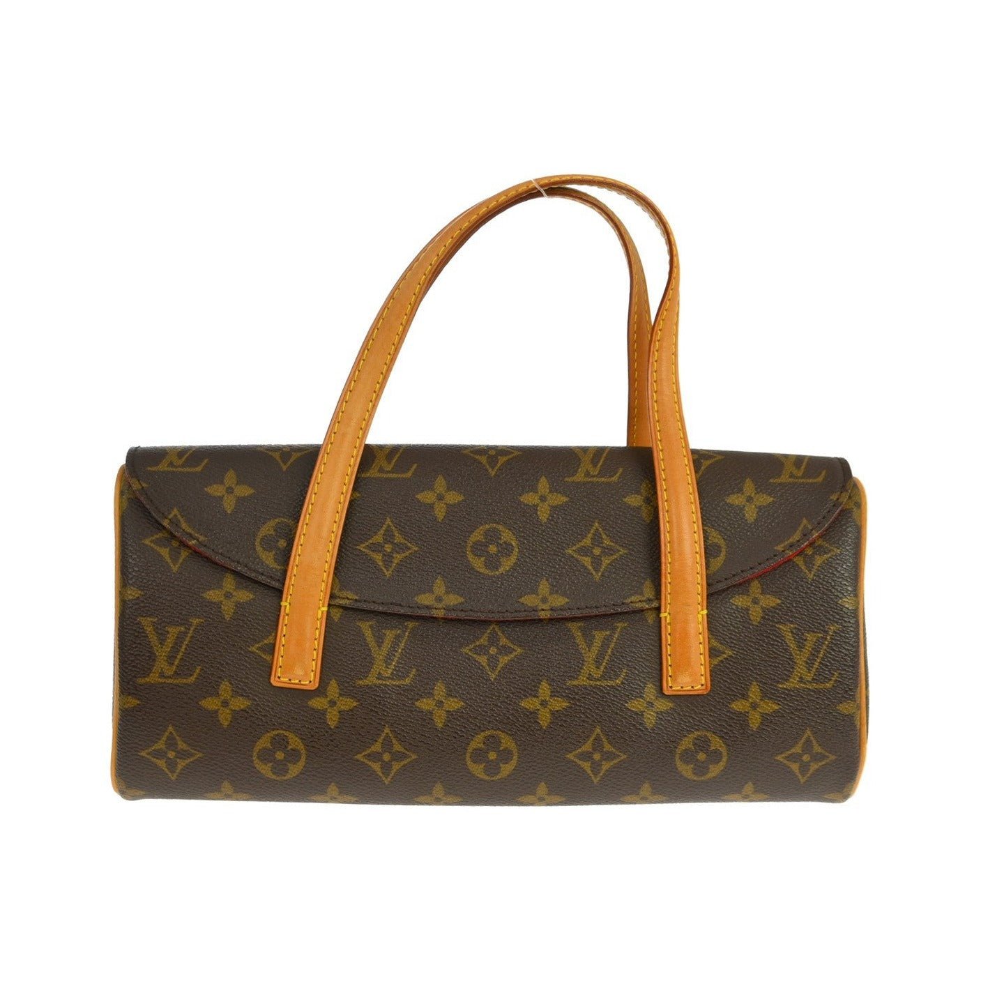 Louis Vuitton Sonatine Monogram Canvas, Brown, Canvas, Handbag