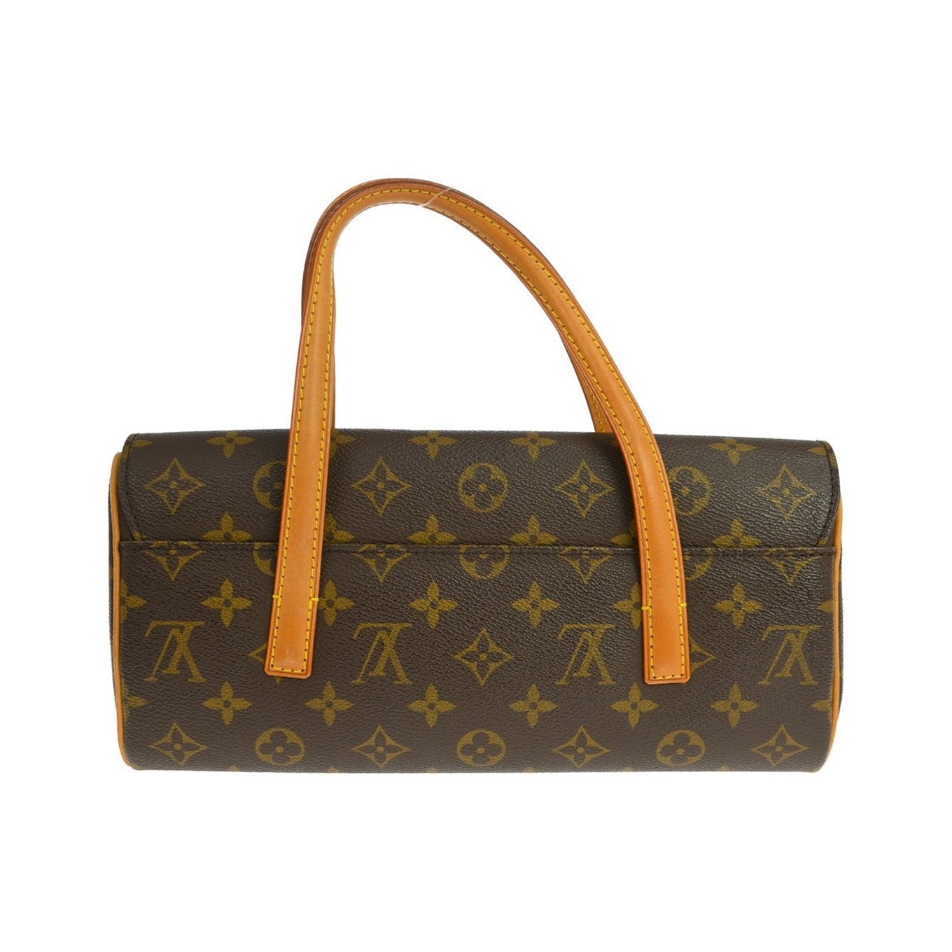 Louis Vuitton Sonatine Monogram Canvas, Brown, Canvas, Handbag