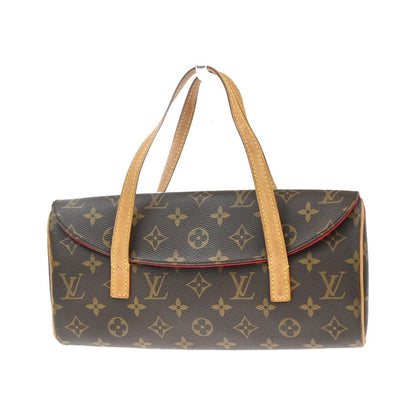Louis Vuitton Sonatine Monogram Canvas, Brown, Canvas, Handbag