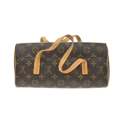 Louis Vuitton Sonatine Monogram Canvas, Brown, Canvas, Handbag