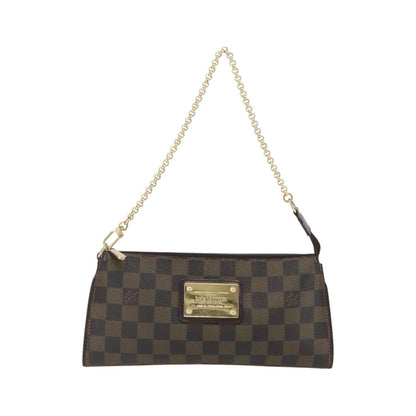 Louis Vuitton Sophie Damier Ebene, Brown, Canvas, Clutch