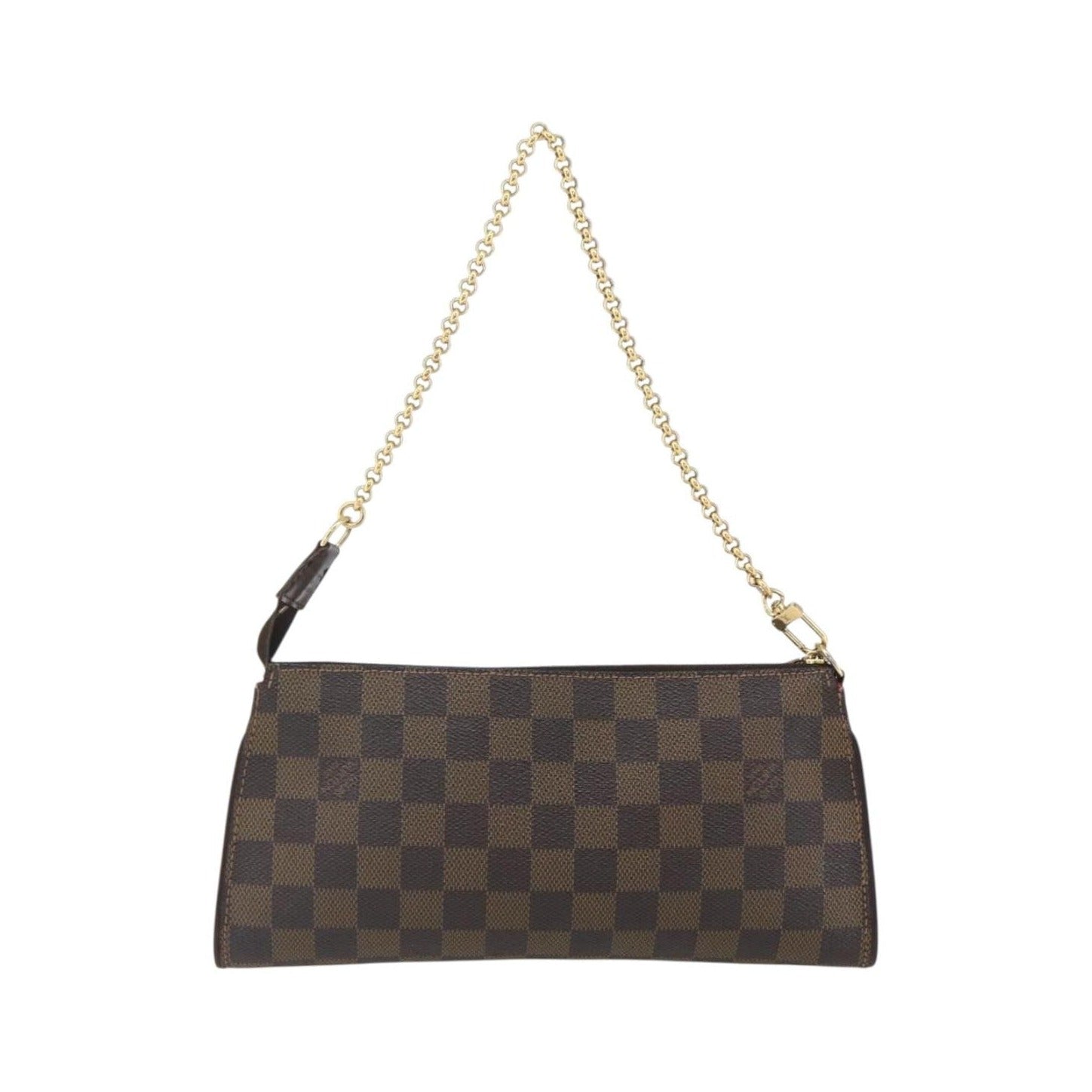Louis Vuitton Sophie Damier Ebene, Brown, Canvas, Clutch