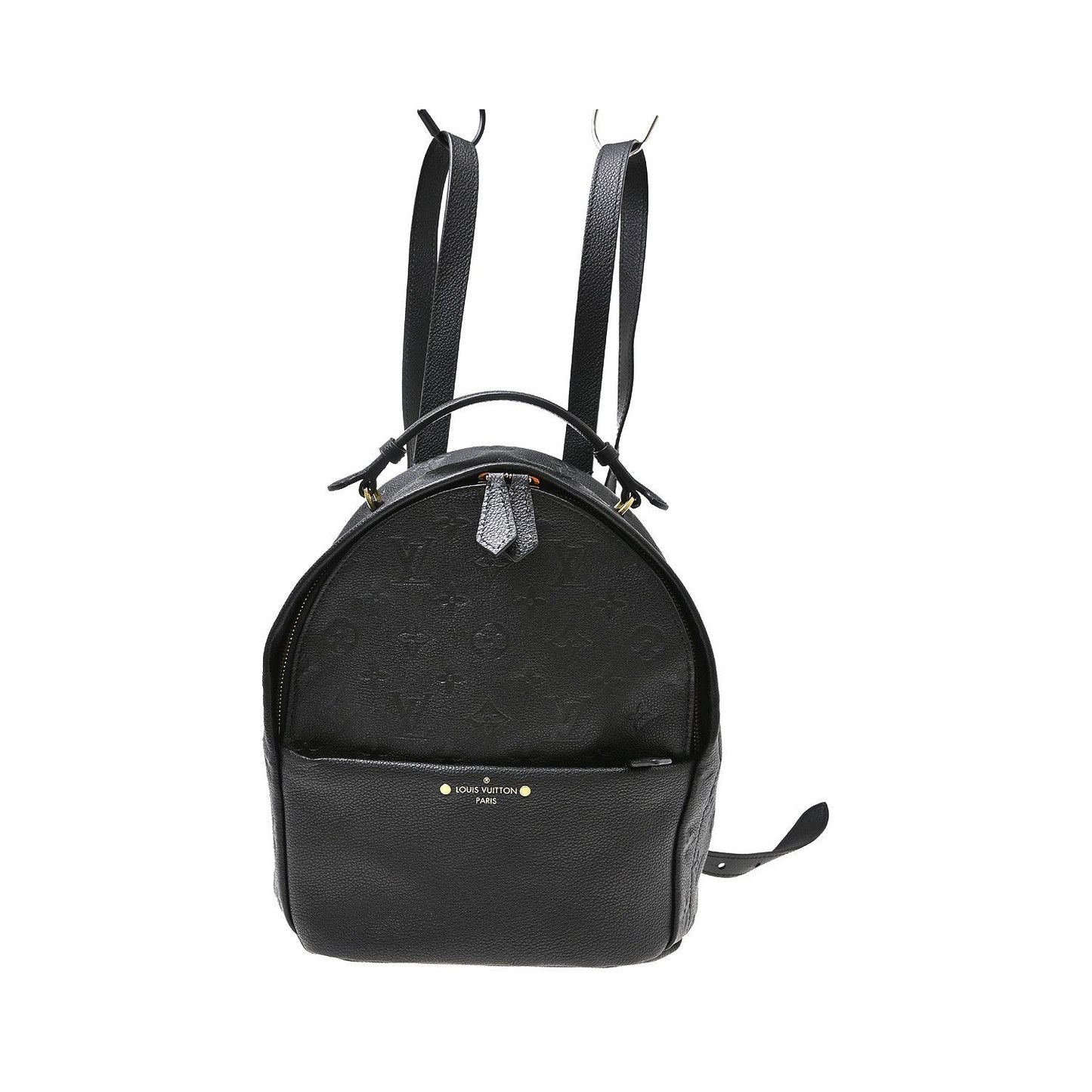 Louis Vuitton Sorbonne Monogram Empreinte, Black, Leather, Backpack
