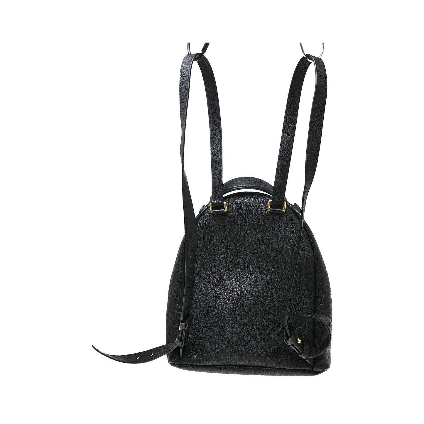 Louis Vuitton Sorbonne Monogram Empreinte, Black, Leather, Backpack