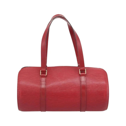 Louis Vuitton Soufflot Epi Leather, Red, Leather, Handbag