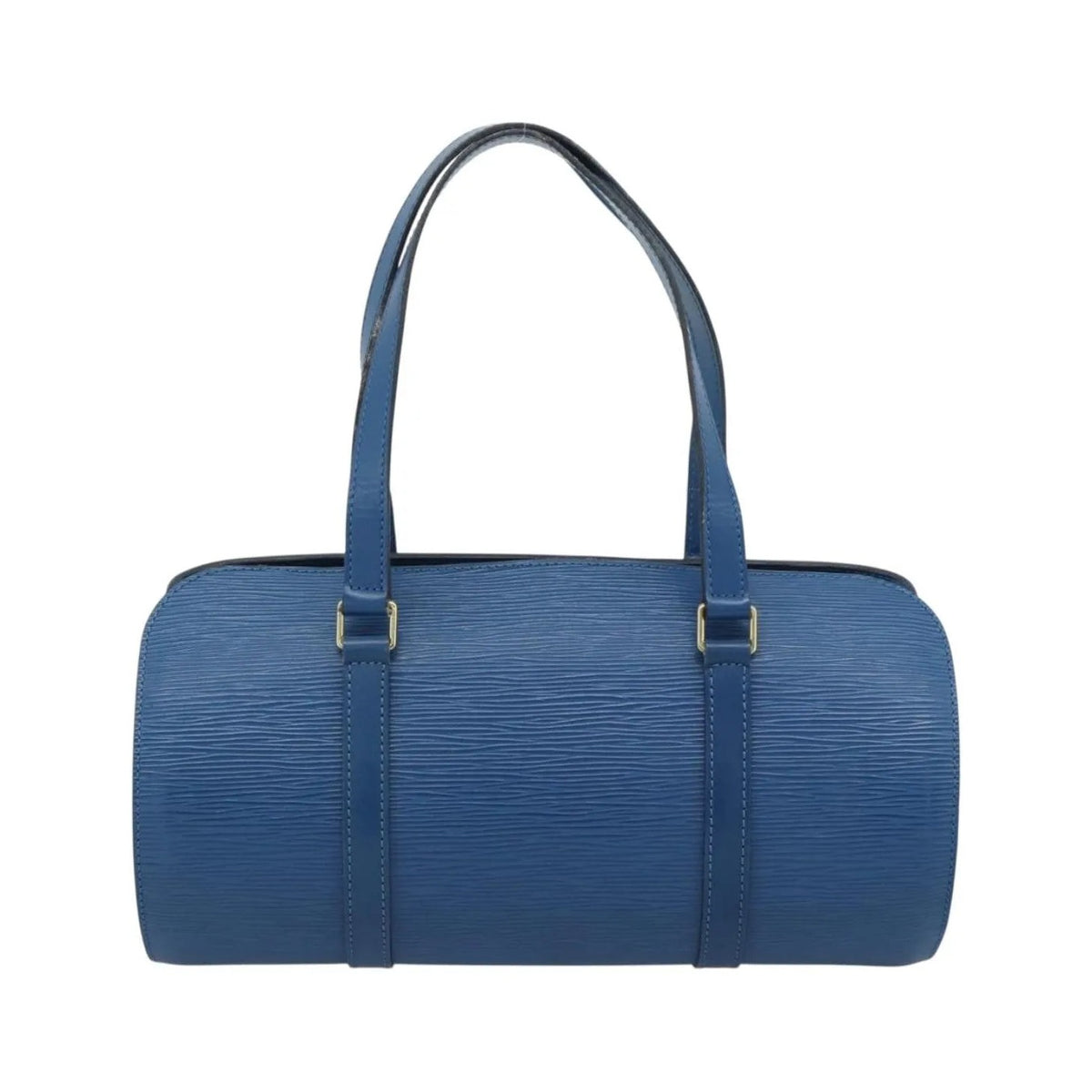 Louis Vuitton Soufflot Epi Leather, Blue, Leather, Handbag