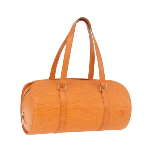 Louis Vuitton Soufflot Epi Leather, Orange, Leather, Handbag