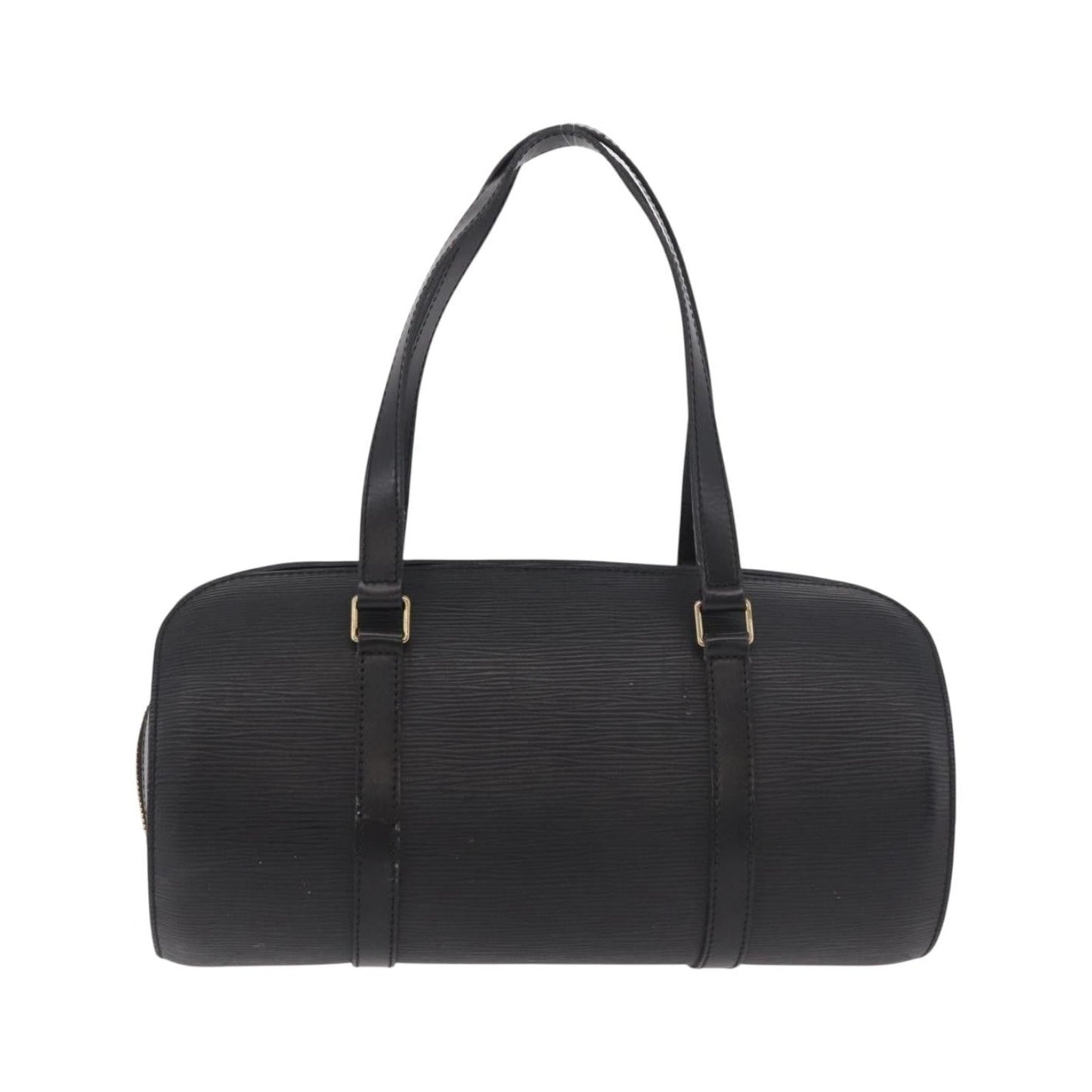 Louis Vuitton Soufflot Epi Leather, Black, Leather, Handbag