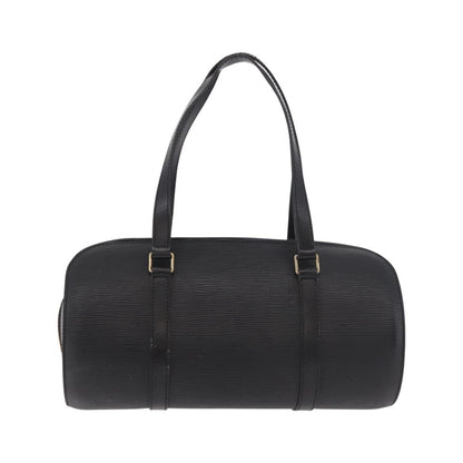 Louis Vuitton Soufflot Epi Leather, Black, Leather, Handbag