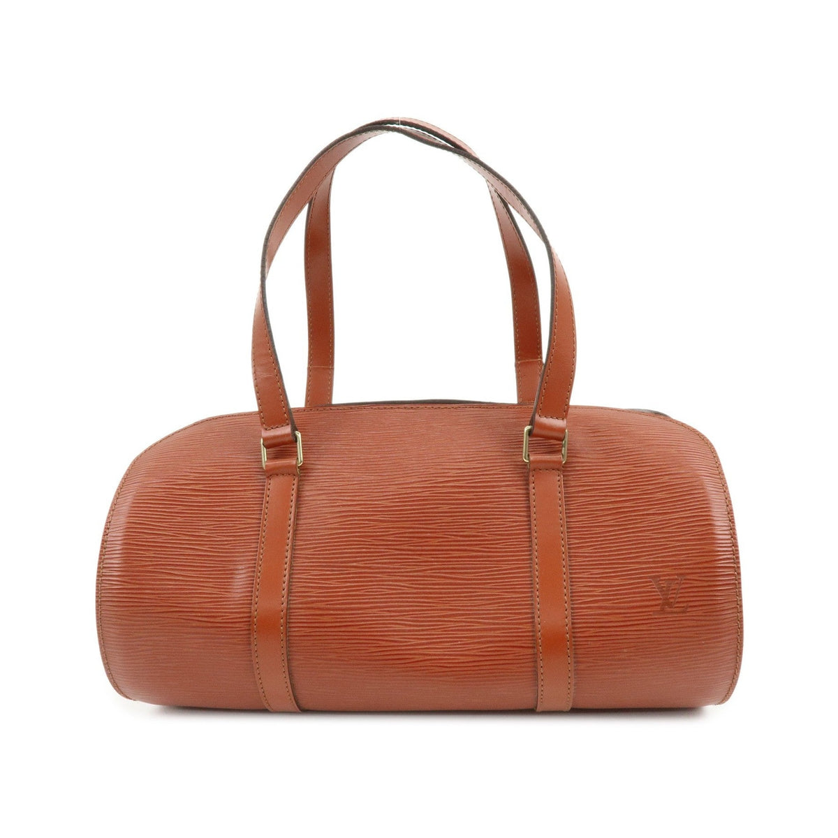 Louis Vuitton Soufflot Epi Leather, Brown, Leather, Handbag