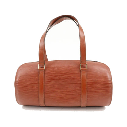 Louis Vuitton Soufflot Epi Leather, Brown, Leather, Handbag