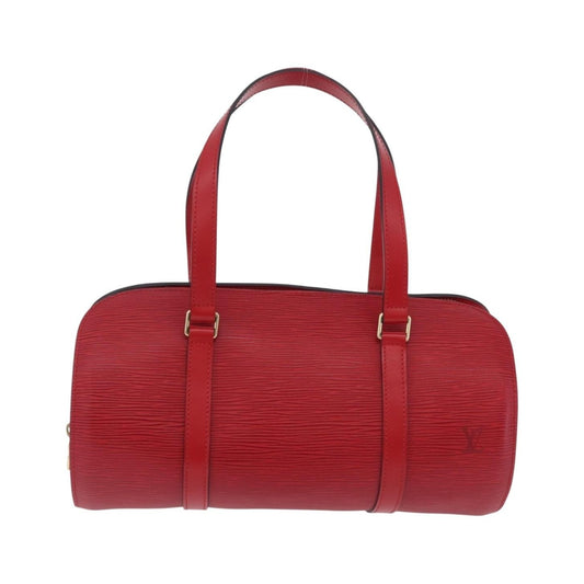 Louis Vuitton Soufflot Epi Leather, Red, Leather, Tote Bag