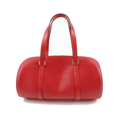 Louis Vuitton Soufflot Epi Leather, Red, Leather, Tote Bag