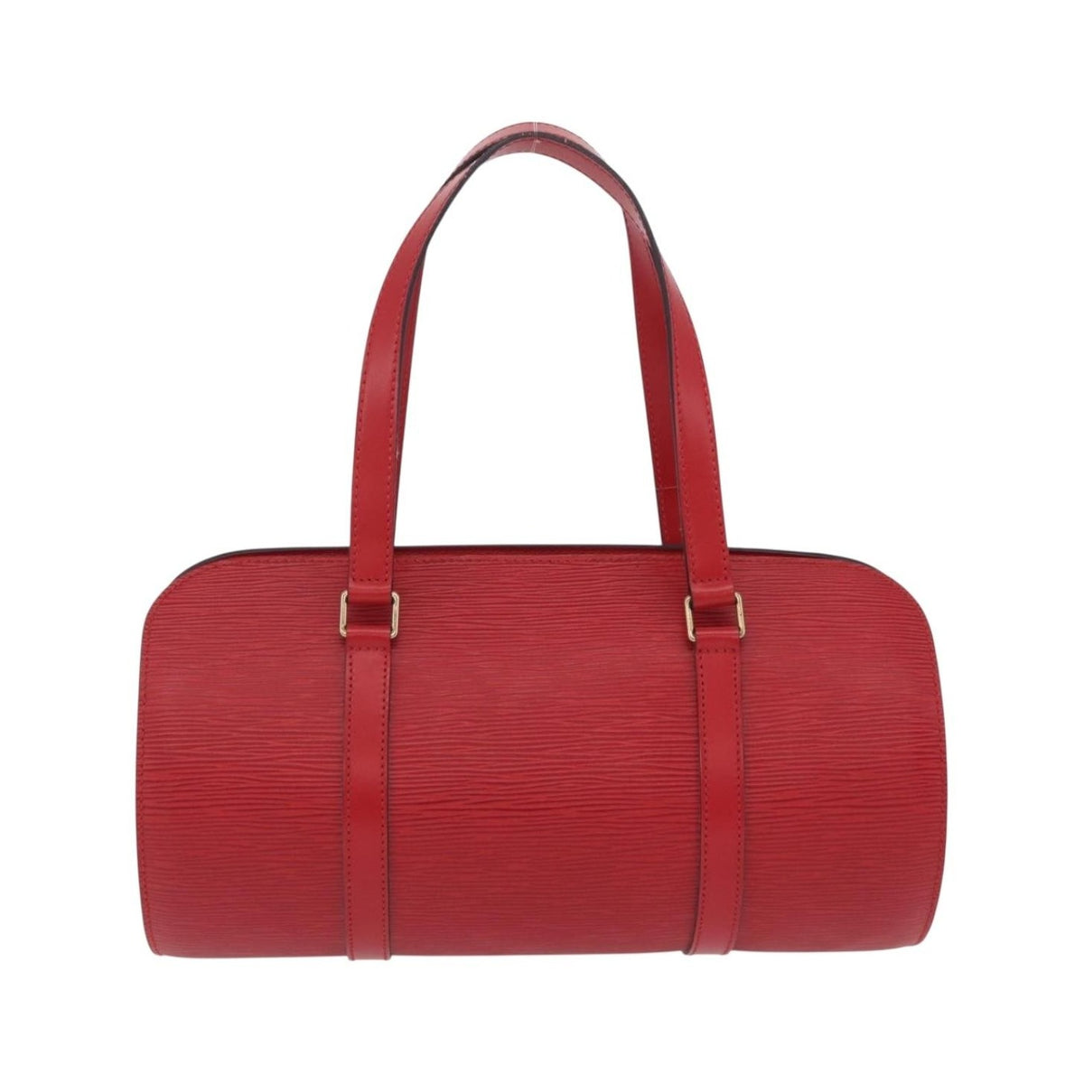 Louis Vuitton Soufflot Epi Leather, Red, Leather, Tote Bag