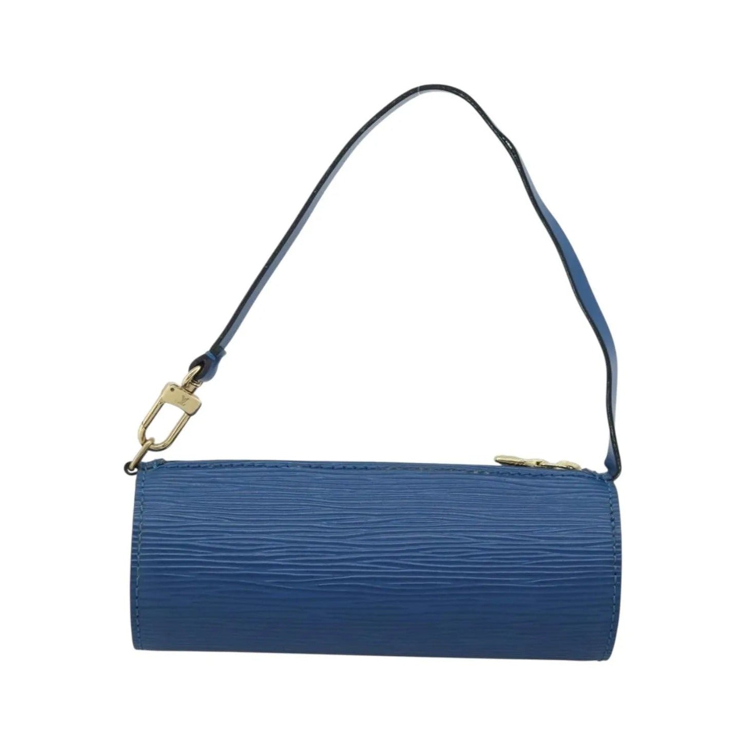 Louis Vuitton Soufflot Pochette Epi Leather, Blue, Leather, Clutch