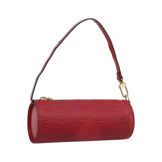 Louis Vuitton Soufflot Pochette Epi Leather, Red, Leather, Clutch